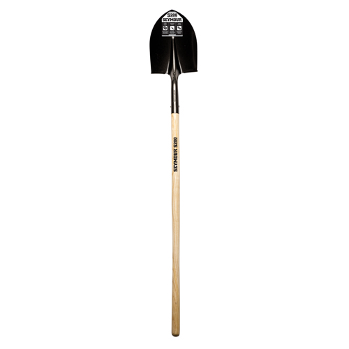 Smart-Buy Round Shovel - Wood Handle - Injector Systems